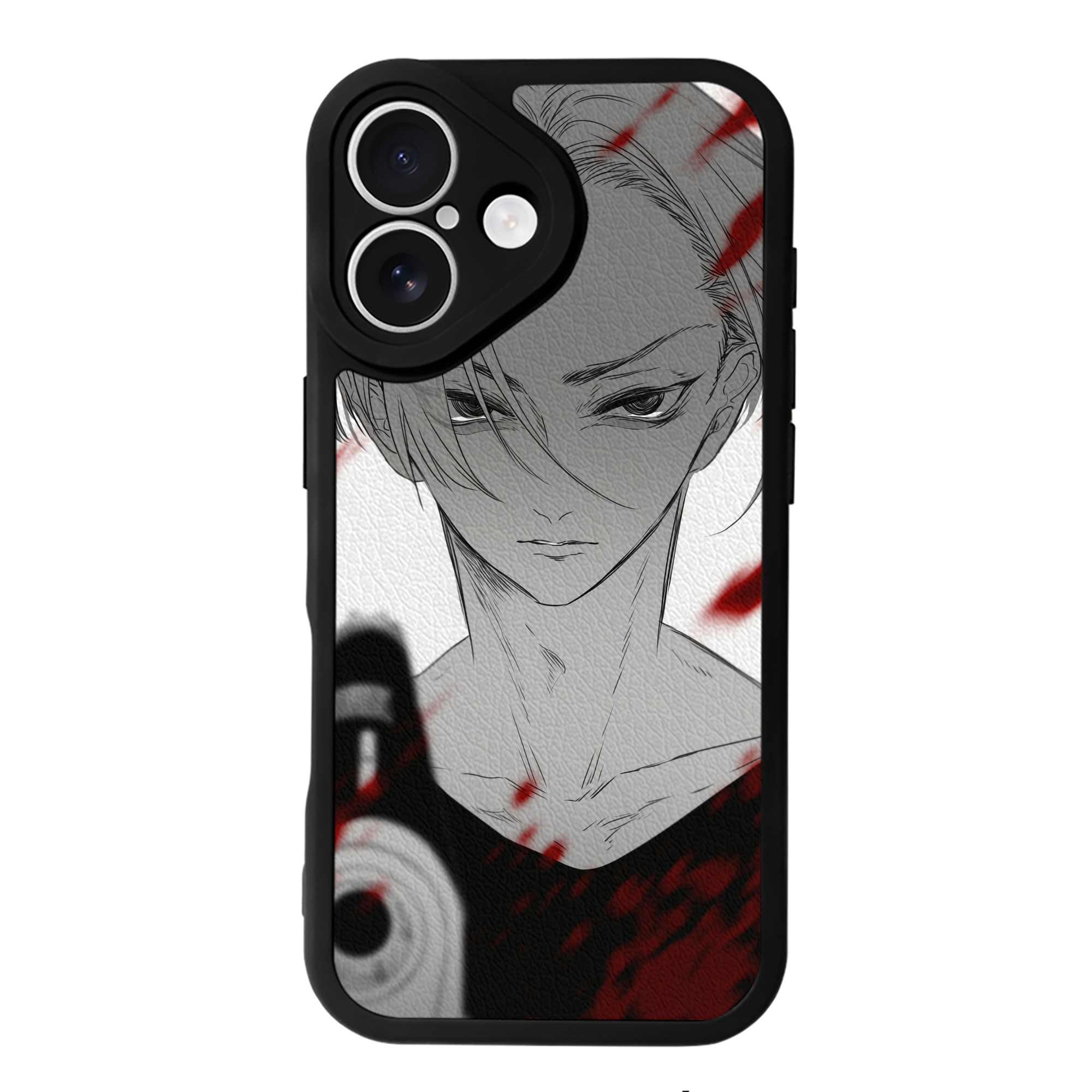 （画像用） 東京リベンジャーズ Tokyo Revengers 【iPhone 16シリーズ対応】シリコンスマホケース（レザー調） 材質：シリコン